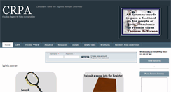 Desktop Screenshot of crpa.canadacourtwatch.com